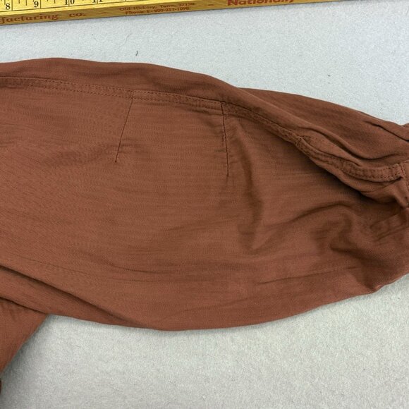 Old Navy XXL Cropped Textured Gauze Twill Utility Jacket Sedona Boho, Casual - Picture 10 of 12